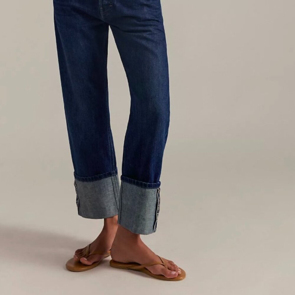 NWT $148 We The Free Slim Shade Selvedge Jeans Size 29 Current On Free People - Picture 6 of 16